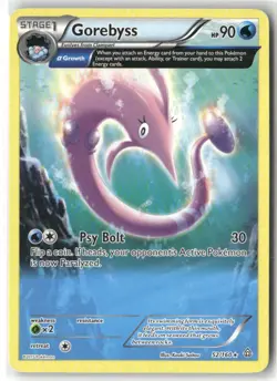 Pokemon Gorebyss (Alpha) Rare XY - Primal Clash 52/160 - Image 1