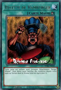 Yu-Gi-Oh ! Recette de Hamburger WISU-FR042 VF/RARE - Image 1