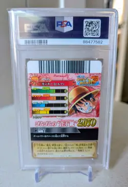 PSA 10 GEM MINT Monkey D. Luffy IC1-01 OnePy Berry Match Vol.1 – POP 1 🔥 First - Image 3