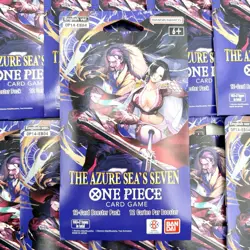 One Piece TCG: The Azure Sea's Seven Sleeved Booster OP-14 English - Lot of 18 - Image 2