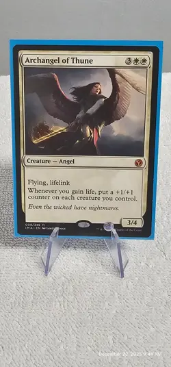 MTG Archangel of Thune Iconic Masters Regular Card, Near-Mint Condition - Image 3