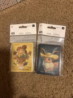 Pikachu With Grey Felt Hat 085 Promo Pokemon Van Gogh Card Sealed In Package - Image 3