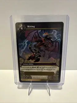 Unscratched World Of Warcraft TCG Loot Card “Kiting” - Image 1