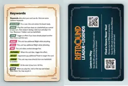 Keywords - Riftbound League Of Legends Origins 2025 TCG Card - Image 1