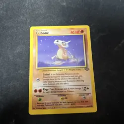 CUBONE - Jungle Set - 50/64 - Common - Pokemon Card - Unlimited Edition D34 - Image 1