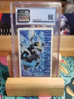 CGC 9.5 Stunfisk Pokemon Japanese Black 2 - 6 Spades Poker Playing Card - Image 2