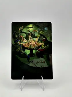 Food Chain 33/54 Art Series Gold Stamped - Teenage Mutant Ninja Turtles Art Card - Image 1