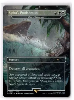 Spira's Punishment - Day of Judgment (Rainbow Foil) 1858 Secret Lair Drop Series - Image 1