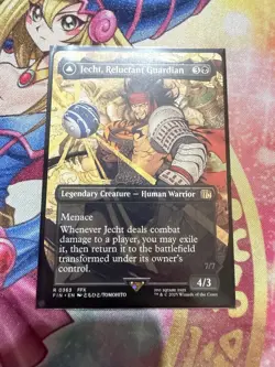 MTG Jecht, Reluctant Guardian (Borderless) NON-FOIL NM 363 FINAL FANTASY Magic t - Image 1