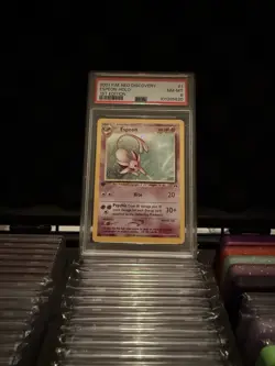 Pokemon TCG Espeon Neo Discovery 1 Holo 1st Edition Holo Rare PSA 8 Near Mint - Image 1