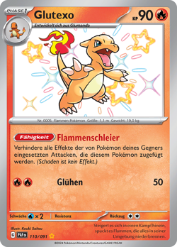 Pokemon Glutexo Shiny Paldeas Schicksale 110/091 - Image 1