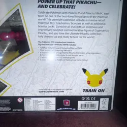2021 POKEMON CELEBRATIONS PREMIUM FIGURE COLLECTION PIKACHU VMAX SEALED BOX -New - Image 5