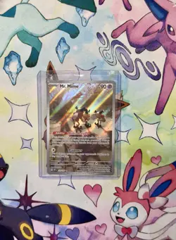 2023 Pokemon Scarlet & Violet 151 Mr. Mime Illustration Rare 179/165 NM - Image 1