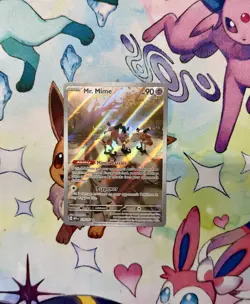 2023 Pokemon Scarlet & Violet 151 Mr. Mime Illustration Rare 179/165 NM - Image 2