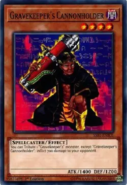 Gravekeeper's Cannonholder - SS01-ENB05 - Common 1st Edition - Yugioh - Image 1