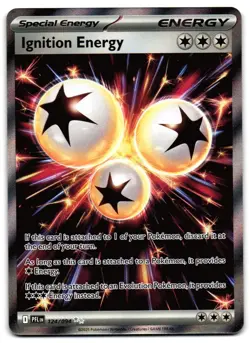 Ignition Energy 124/094 - Phantasmal Flames Ultra Rare Pokemon TCG - NM Card - Image 1