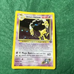 Pokemon Cards: Gym Challenge Rare Holo: Sabrina's Alakazam 16/132 - Image 2