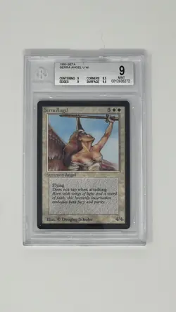 MTG Beta Serra Angel BGS 9 MINT | 1993 Magic the Gathering | Vintage Iconic Card - Image 2