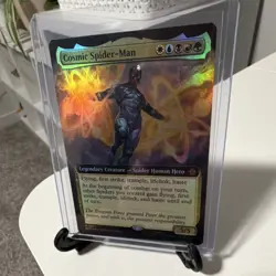 MTG Cosmic Spider-Man (271) Spider-Man Extended Art FOIL - Image 1