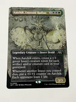 Aatchik, Emerald Radian (Borderless) Aetherdrift Regular - Image 1