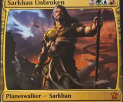 Sarkhan Unbroken Dragons of Tarkir Regular - MTG Planeswalker MYTHIC - Image 5