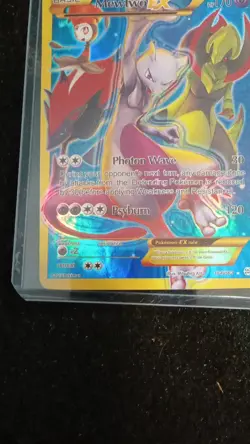 Pokemon Mewtwo EX Full Art Holo Lot of 3 Cards 2016 English TCG - Image 2