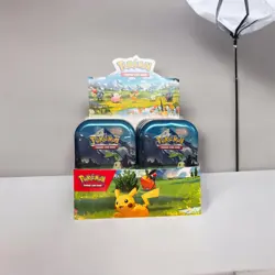 Pokemon Ascended Heroes 10x Mini Tin Unsealed Display Case New Sealed (IN HAND!) - Image 1