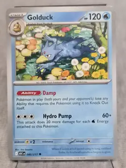 Golduck 040/217 Uncommon Regular- Pokemon TCG Ascended Heroes - NM - Image 1