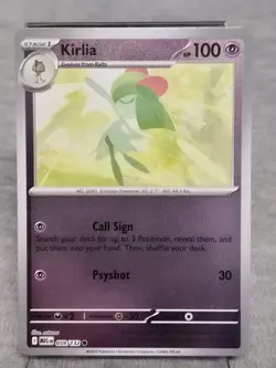 Kirlia - 59/132 - Reverse Holo - Pokemon Mega Evolutions - Near Mint - Image 1