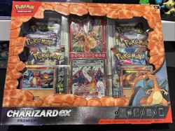 Pokemon TCG: Charizard ex Premium Collection Box - 6 Packs 820650873232 - Image 1