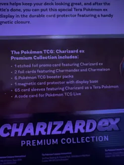 Pokemon TCG: Charizard ex Premium Collection Box - 6 Packs 820650873232 - Image 2