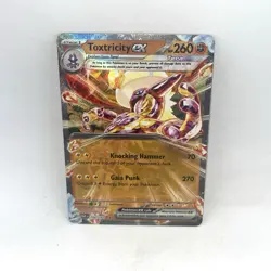 Toxtricity ex Holo Double Rare SV04: Paradox Rift 100/182 NM Pokemon TCG - Image 1