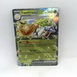 Pokemon TCG Espathra ex Scarlet & Violet: Paldean Fates 006/091 Holo Double Rare - Image 1