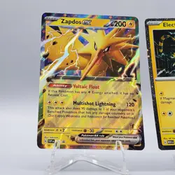 Zapdos ex 49/165 & Electabuzz 125/165 Pokemon Scarlet & Violet Black Star Promo - Image 2