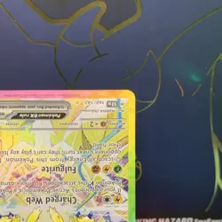 pokemon tcg galvantula ex special illustration rare holo sv07 260 hp 168/142 - Image 5