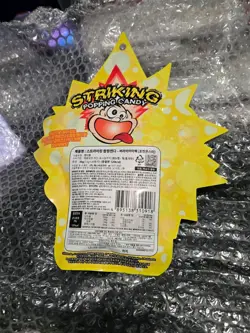 Pokemon Striking Popping Candy 24k Gold Sticker Pack Sealed New - Image 2
