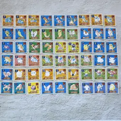 Pokemon Amada Sticker Complete Set 1996 First Edition￼ No.01-No.203 Super Rare - Image 4