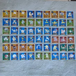 Pokemon Amada Sticker Complete Set 1996 First Edition￼ No.01-No.203 Super Rare - Image 5