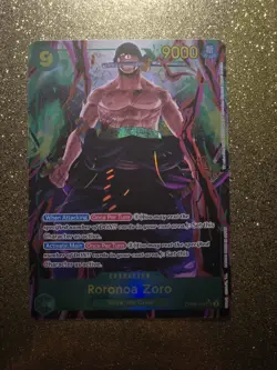One Piece Wings Of The Captian•Roronoa Zoro (Alternate Art)•OP06-118•SEC - Image 1