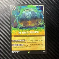 THE BLACK CAULDRON Legendary 32/204 Disney Lorcana Whispers in Well Non Foil - Image 1