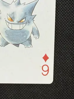 Pokemon Gengar 6 of Diamonds Gold Deck Ho-oh Playing Card Poker Nintendo EX - Image 4