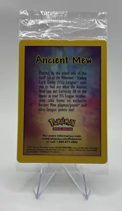 Pokemon TCG Ancient Mew Holo Card 2000 Movie Promo, Sealed Unopened - Image 2