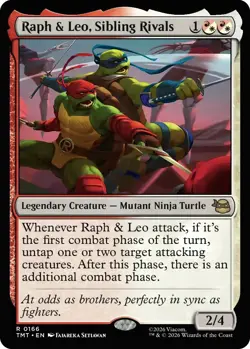 Raph & Leo, Sibling Rivals Teenage Mutant Ninja Turtles Regular - Image 1