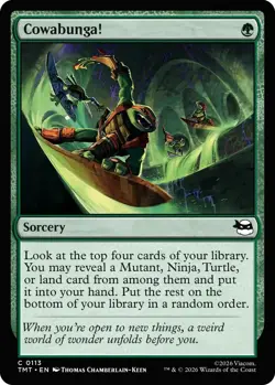 4x MTG Teenage Mutant Ninja Turtles TMNT ** BUZZ BOTS x4 ** NM - Image 1