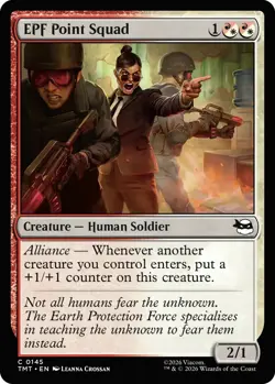 4x MTG Teenage Mutant Ninja Turtles TMNT ** EPF Point Squad x4 ** NM - Image 1