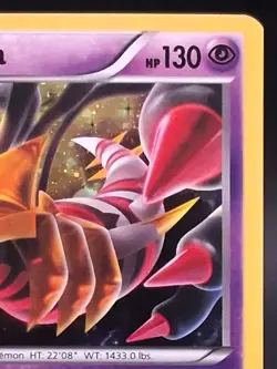 Pokemon TCG Giratina XY184 Black Star Promo Cosmos Holo Rare LP 2016 - Image 2
