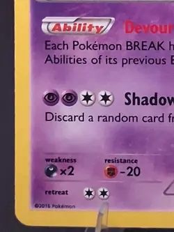 Pokemon TCG Giratina XY184 Black Star Promo Cosmos Holo Rare LP 2016 - Image 5