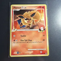Flareon E4 - Rising Rivals 60/111 - Common - NM Pokemon TCG - Image 1