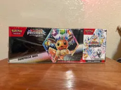 Sam’s Club Pokemon Prismatic Evolutions Surprise Box & Booster Bundle New Sealed - Image 1