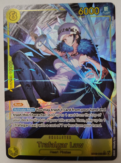 Trafalgar Law (Alternate Art) EB03-062 Extra Booster: One Piece Heroines Edition - Image 1